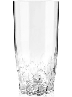 Viosarp Σετ Ποτήρια Νερού Γυάλινα Tamara Διαφανή 260ml 6τμχ