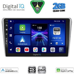 Digital IQ BXC 3704BL_CPAA Ηχοσύστημα Αυτοκινήτου με Οθόνη Αφής & GPS