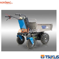 Μεταφορικό Καρότσι Dumper Ηλεκτρικό AGRIMAC 500kg GRAECUS E500 Με Μηχανική Ανατροπή
