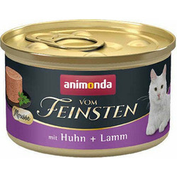 Animonda Vom Feinsten Adult Mousse with Chicken & Lamb 85gr