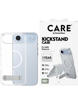 PanzerGlass - CARE Feature Case Transparent w. Kickstand & MagSafe - iPhone Air
