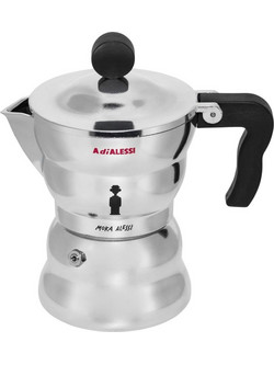 Alessi AAM33/3 Μπρίκι Espresso 3Cups Inox