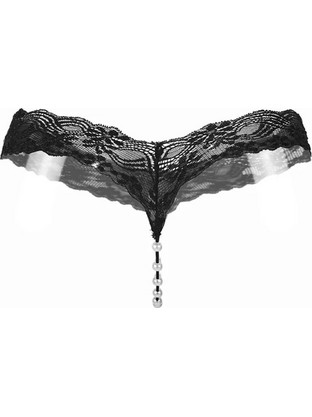 Pearl Sexy Underwear Black os