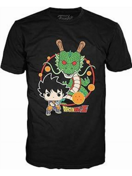 Funko Tee: Dragon Ball Z - Pri Goku Black T-Shirt