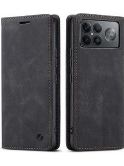 Θήκη Xiaomi Poco F8 Ultra Spacecase Wallet Πορτοφόλι - Black (5905719138509)
