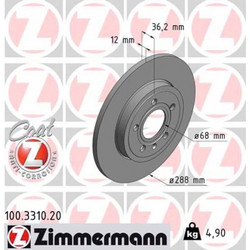 Zimmermann Δισκόπλακα - 100.3310.20