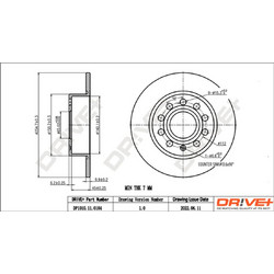 Dr!ve+ Δισκόπλακα - DP1010.11.0184