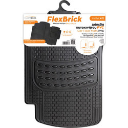CARTECH ΔΑΠΕΔΑ FLEX BRICK 4TMX ΣΕΤ ΜΑΥΡΟ