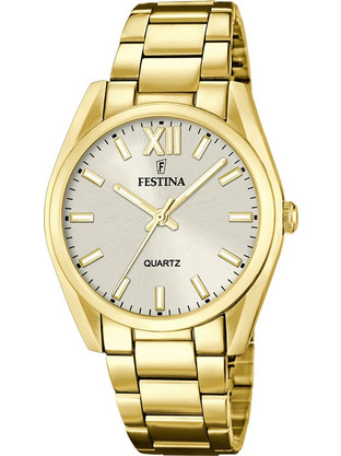 Festina Γυναικείο Ρολόι με Χρυσό Μεταλλικό Μπρασελέ F20640/1