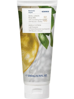 Korres Basil Lemon Body Milk 200ml