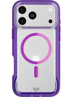 TECH21 IPHONE 17 PRO MAX CASE (T21-11440) EVOPRO W/MAGSAFE KINDERED PURPLE/CYBER PINK
