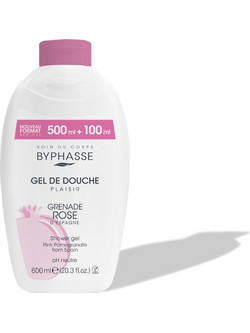Byphasse Plaisir Pink Pomegranate Αφρόλουτρο σε Gel 600ml