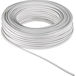 POWERTECH καλώδιο ήχου 2x 0.50mm CAB-SP026, Copper, 10m, λευκό