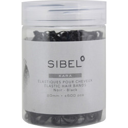 SIBEL ΛΑΣΤΙΧΑΚΙΑ ΜΑΛΛΙΩΝ ΜΑΥΡΑ 2cm 500τμχ