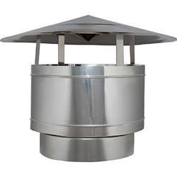 ΚΙΝΕΖΙΚΟ ΚΑΠΝΟΔΟΧΟΥ ΑΝΤΙΑΝΕΜΙΚΟ Φ100 INOX 304CE TECHNOMETAL HELLAS