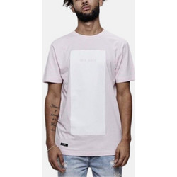 CAYLER & SONS Men Tres Slick Tee Knitted - PALE PINK/WHITE - CSBL-HD17-AP-12