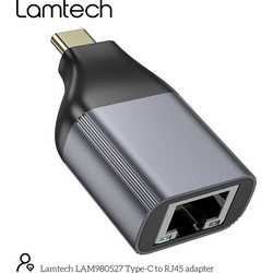 LAMTECH USB-C TO RJ45 OTG EHTERNET ADAPTER