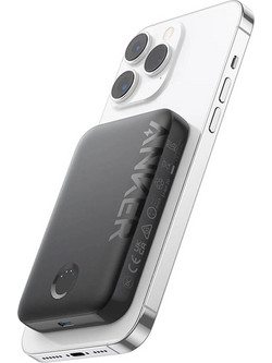 Anker 321 MAG-GO Wireless Magsafe Power Bank 5000mAh 12W Black