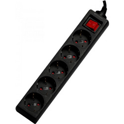 Spacer PP-5-30 V2 Schuko X 5 Connection Via Schuko T 3 M Cable 16 A Max 3500w