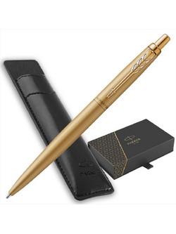 Parker Jotter XL Monochrome Gold Σετ Στυλό Διαρκείας + Στυλοθήκη 1171.0313.02