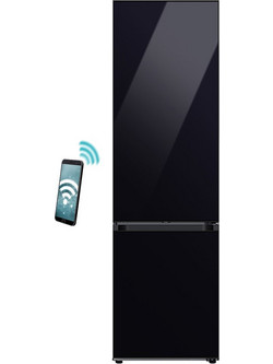 Samsung RB38C7B6D22/EF Ψυγειοκαταψύκτης 390lt No Frost Υ203xΠ59.5xΒ65.8cm Μαύρο