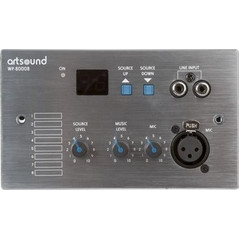 ArtSound WP-8000B Remote Control Επιτοίχιο Πάνελ με Θύρα για το MAT-8000 (Τεμάχιο)