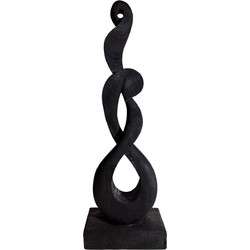 DEI - 03 ΞΥΛΙΝΗ ΦΙΓΟΥΡΑ ΜΑΥΡΗ 25x14x74