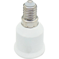 ADAPTOR ΝΤΟΥΙ ΑΠΟ E14 ΣΕ E27 BNA (ΣΕΤ ΜΕ 10)