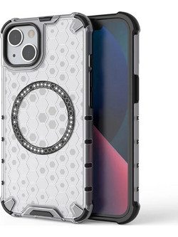Techsuit Θήκη Honeycomb Shield Magsafe iPhone 14 White