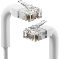 Ubiquiti U/UTP Cat.6 Καλώδιο Δικτύου Ethernet 2m White