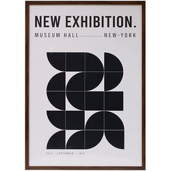 Atmosphera Πίνακας Poster Frame Museum ADEM 50x70 εκ. - Συλλογή Sky Lounge 206459B