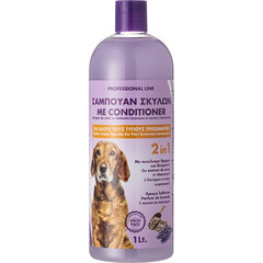 Σαμπουάν Σκύλων με Conditioner 2σε1 με Άρωμα Λεβάντα - 1lt