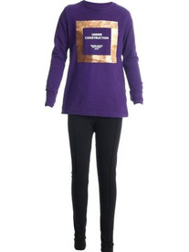 Joyce Girl's Spring Set 2265153 Purple