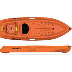 Eval Πλαστικό Kayak 1 Ατόμου Πορτοκαλί 02709
