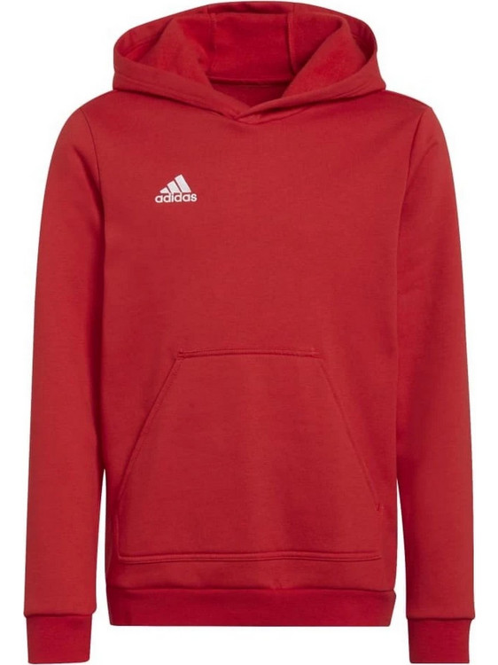 Adidas Entrada 22 Παιδικό Φούτερ με Κουκούλα Κόκκινο H57566