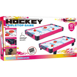 ΞΥΛΙΝΟ ΕΠΙΤΡΑΠΕΖΙΟ AIR HOCKEY ΜΠΑΤΑΡΙΑΣ ΡΟΖ 66Χ36Χ16εκ. (2573-1)
