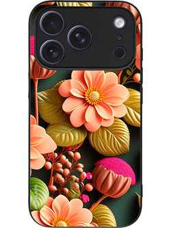 Θήκη Sonique 3D Flower Series για Apple iPhone 17 Pro Σομόν