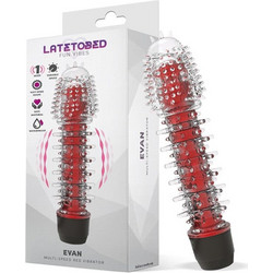LateToBed Evan Δονητής G-Spot 16.5cm Κόκκινος