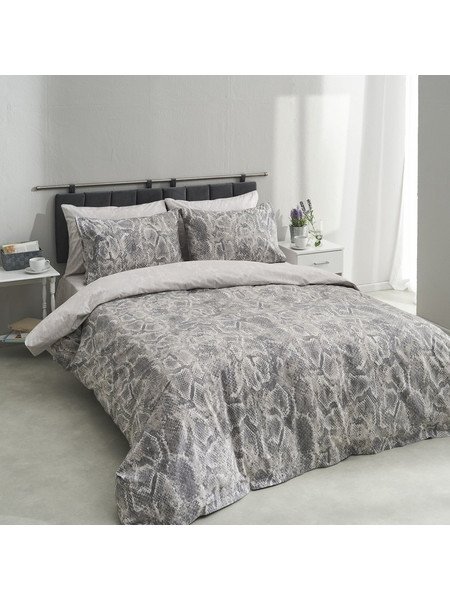 Κουβερλί Μονό 160x220 Sahara (Γκρι)