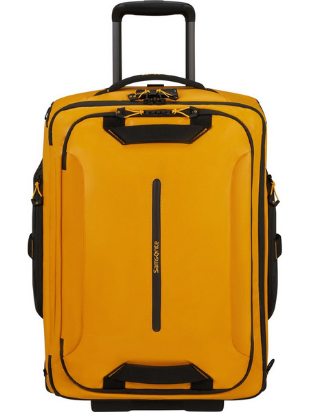 Samsonite Ecodiver Duffle Βαλίτσα Καμπίνας 55x40x23cm με 4 Ρόδες Κίτρινη
