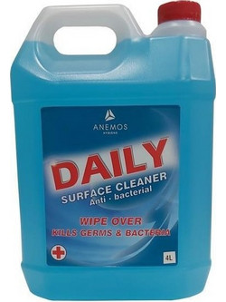 ΑΝΤΙΣΗΠΤΙΚΟ ΚΑΘΑΡΙΣΤΙΚΟ ΑΝΤΙΒΑΚ/ΚΟ 4L DAILY ΑΝΕΜΟΣ