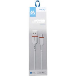 Καλώδιο φόρτισης & Μεταφοράς δεδομένων 6Α USB 2.0 to micro USB Υourz M44