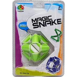 Κύβος Ταχύτητας Magic Snake 3+ 588-7A Λευκό-Πράσινο
