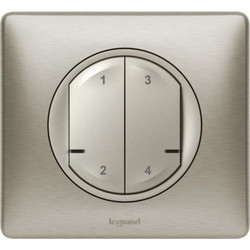 CELIANE ΣΥΝΔ ΑΣΥΡΜ ΔΙΑΚ 4ΣΕΝΑΡ TITANIUM LEGRAND - 067756