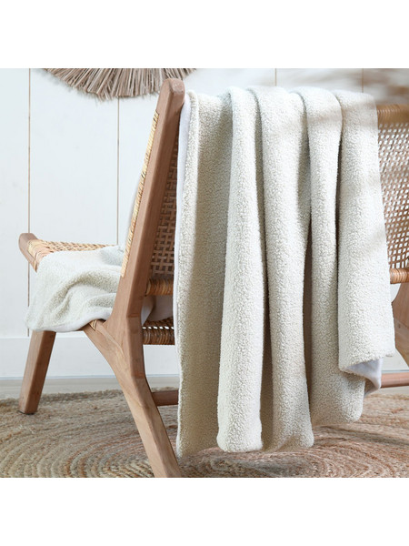 Κουβέρτα Καναπέ Fleece (125x150) S-F Paddou Naturel P2D525002