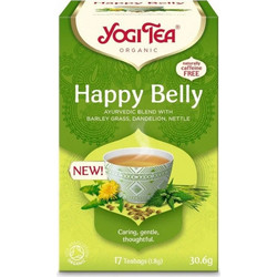 YOGI TEA HAPPY BELLY (17x1.8g) 30.6g ΒΙΟ