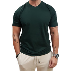 Marcus- 28-200549(5060) - Joss SS - Deep Green - Regular Fit - ΜΠΛΟΥΖΑ - green