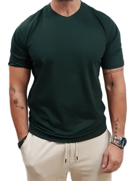 Marcus- 28-200549(5060) - Joss SS - Deep Green - Regular Fit - ΜΠΛΟΥΖΑ - green