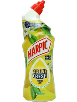 Harpic Παχύρευστο Υγρό Καθαριστικό Λεκάνης 750ml Citrus Zest