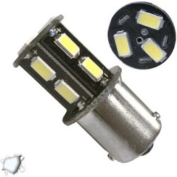 Globostar PY21W LED Ψυχρό Λευκό 12V 2.66W 1τμχ